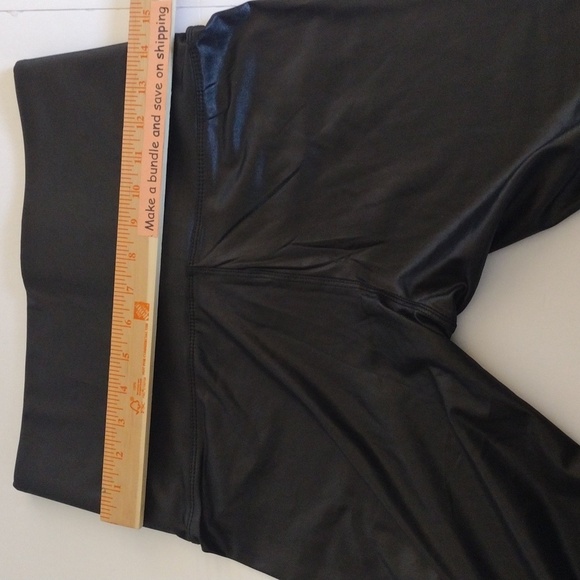 Xjboots  Woman‎ L/XL Thick Black Leggings Tummy Control - Picture 4 of 7